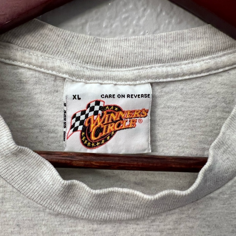 NASCAR Winners Circle Dale Jarrett 04’ Gray Short Sleeve Graphic Tee Size XL - Picture 3 of 3